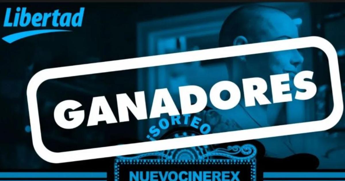 Estos son los afortunados ganadores de las entradas para el Cine Rex