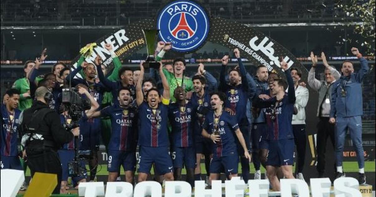 PSG reaccionoacute a tiempo y gritoacute campeoacuten en penales