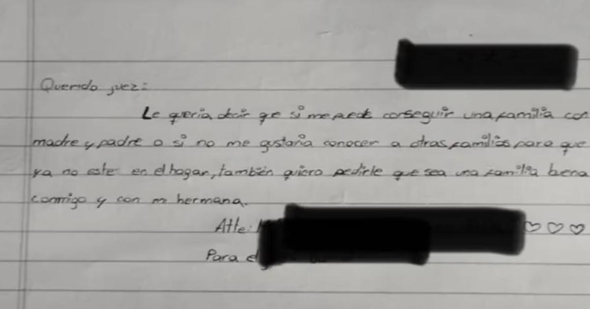 Por favor consiga raacutepido una familia- el pedido que conmovioacute de dos hermanitas saltentildeas que suentildean con un hogar