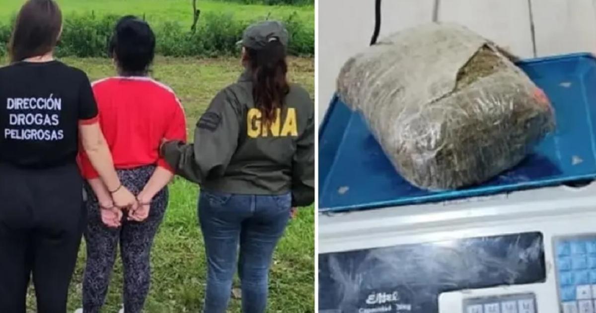 Detienen a una joven con maacutes de un kilo de marihuana en un colectivo rumbo a Coacuterdoba