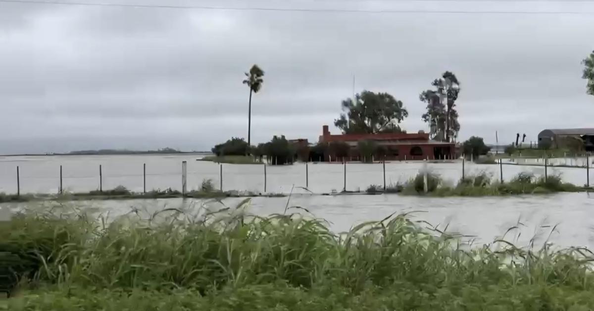La lluvia castigoacute duro el sudeste provincial y provocoacute problemas