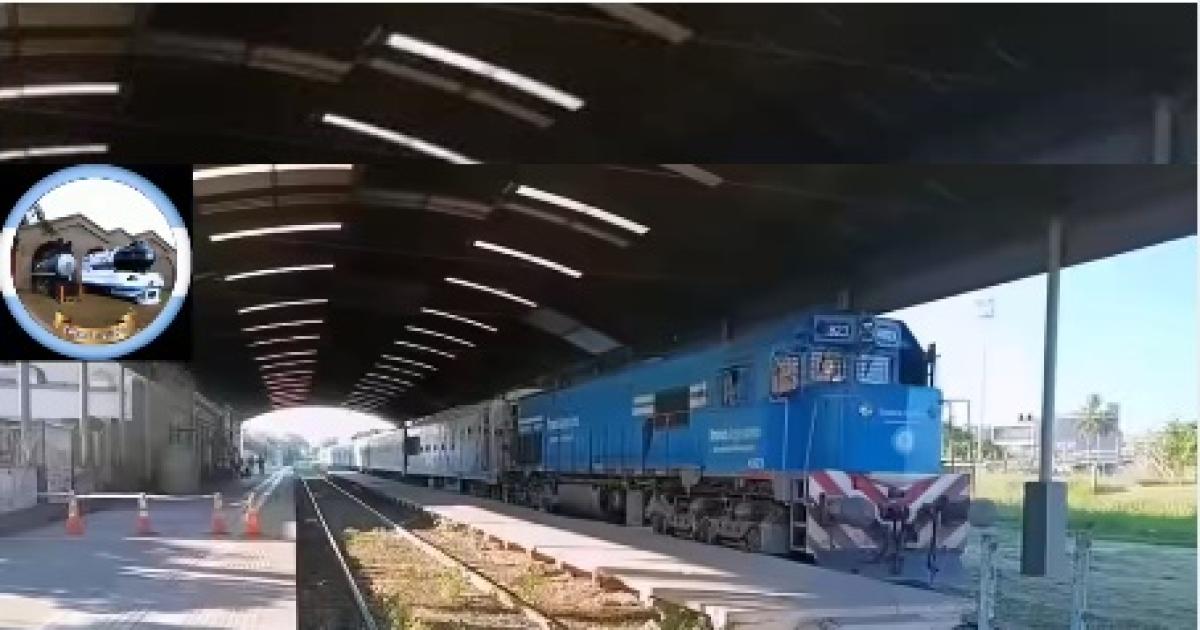 Tras 4 meses volvioacute a pasar el tren Tucumano por La Banda