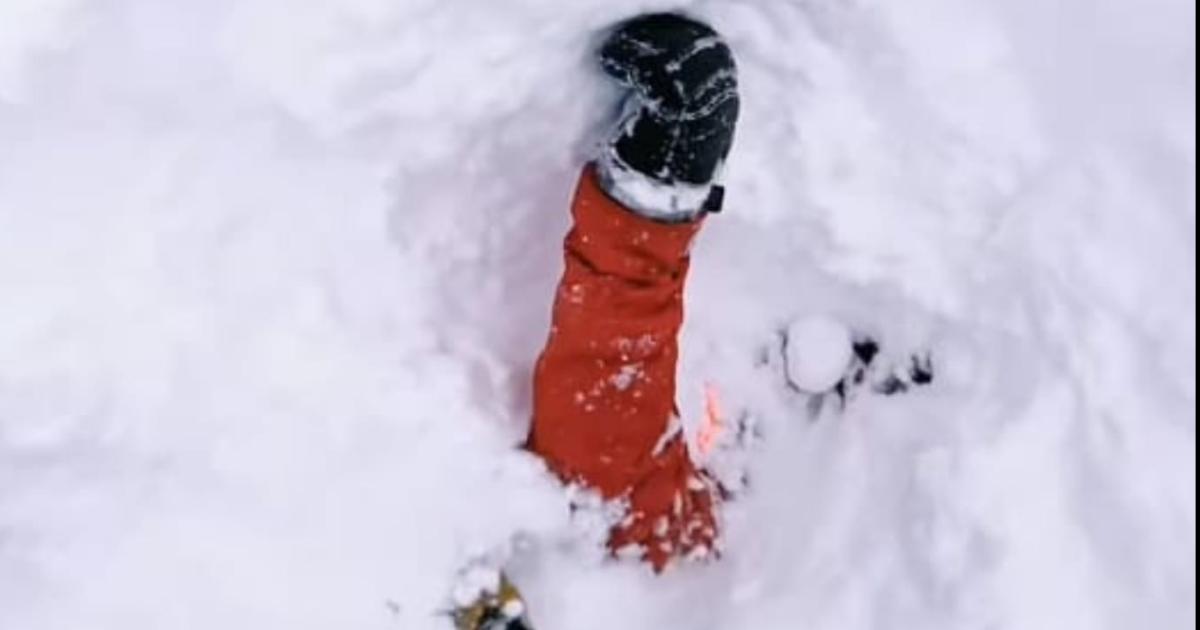 Descenso dramaacutetico en los Alpes termina con un rescate heroico