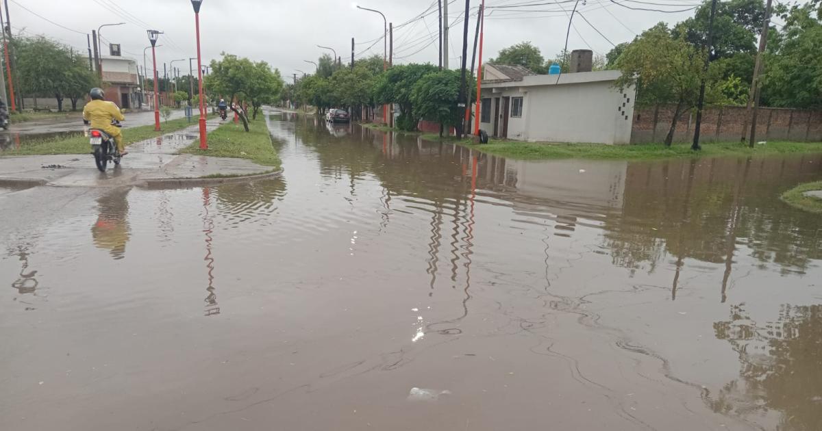 Asiacute se encuentran las calles de la Capital tras la lluvia de esta madrugada