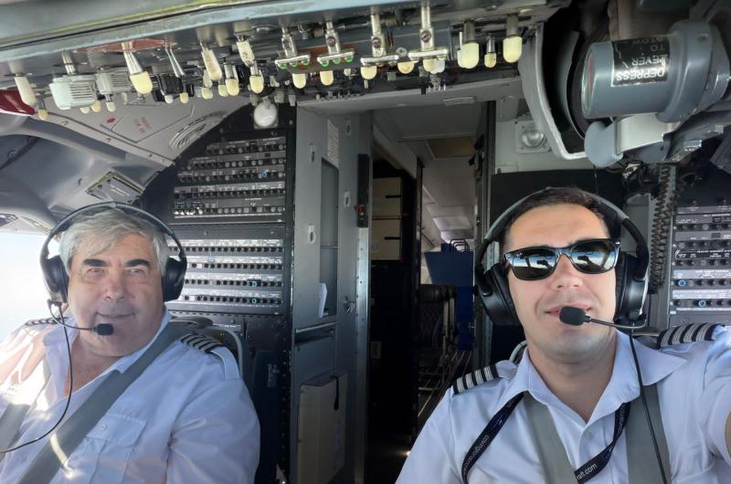 Piloto santiaguentildeo reveloacute coacutemo enfrentan al fuego en los incendios forestales en Chubut