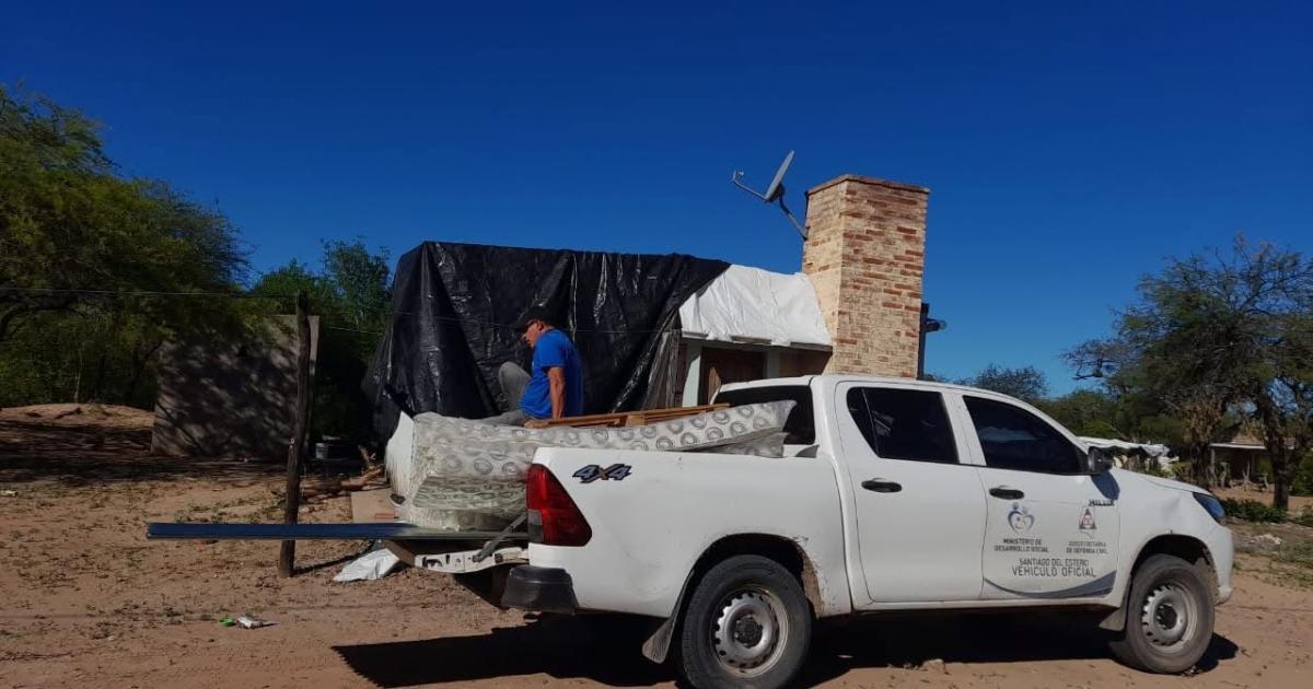 Maacutes de 350 familias recibieron asistencia tras las fuertes tormentas