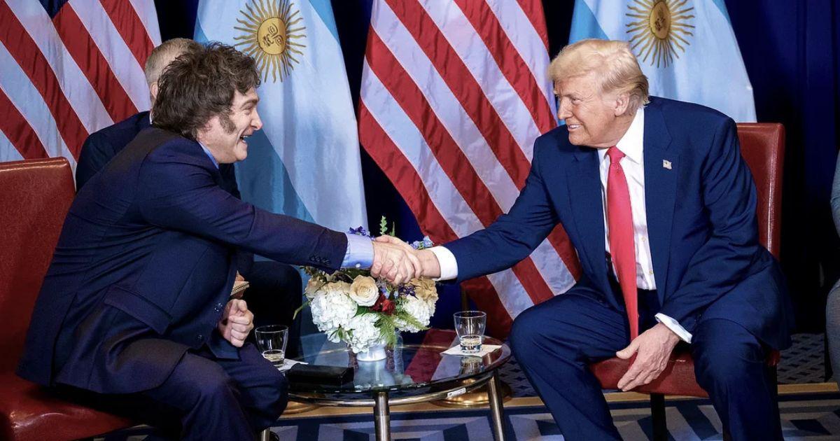 Trump convocoacute a Milei a participar del Board of Peace una organizacioacuten para la paz global