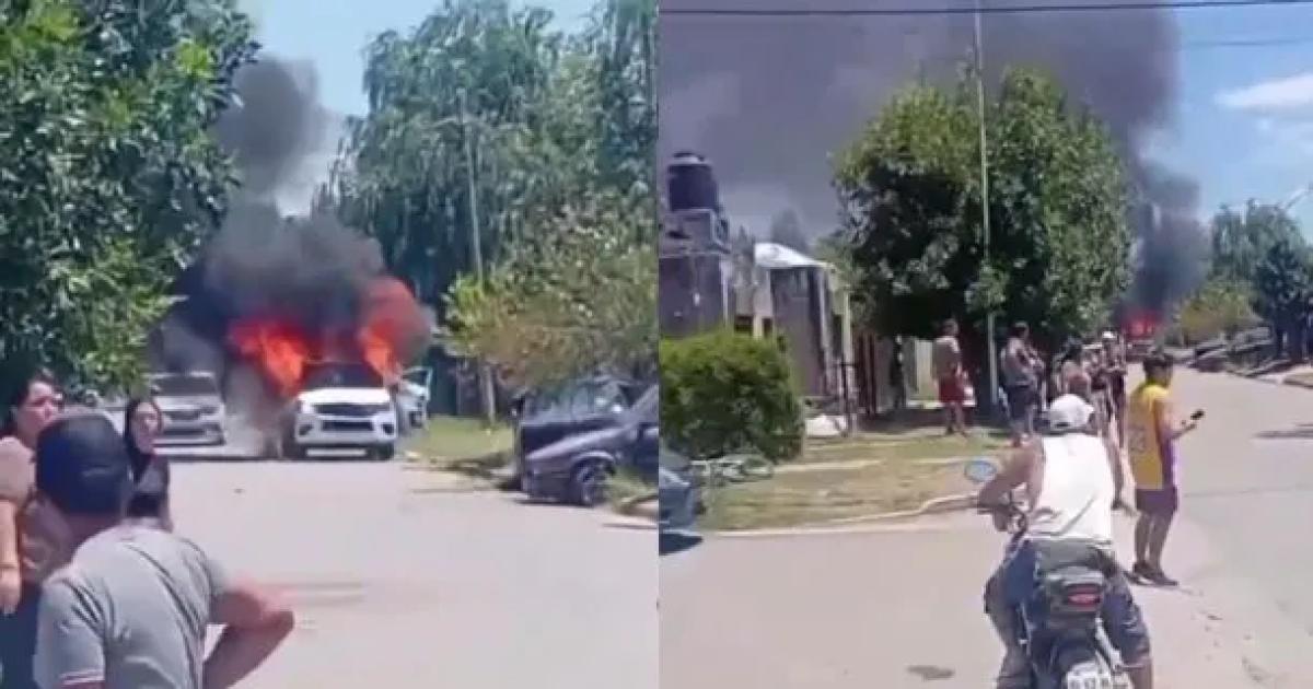 TERRIBLE VIDEO  Una violenta disputa entre vecinos terminoacute de la peor manera