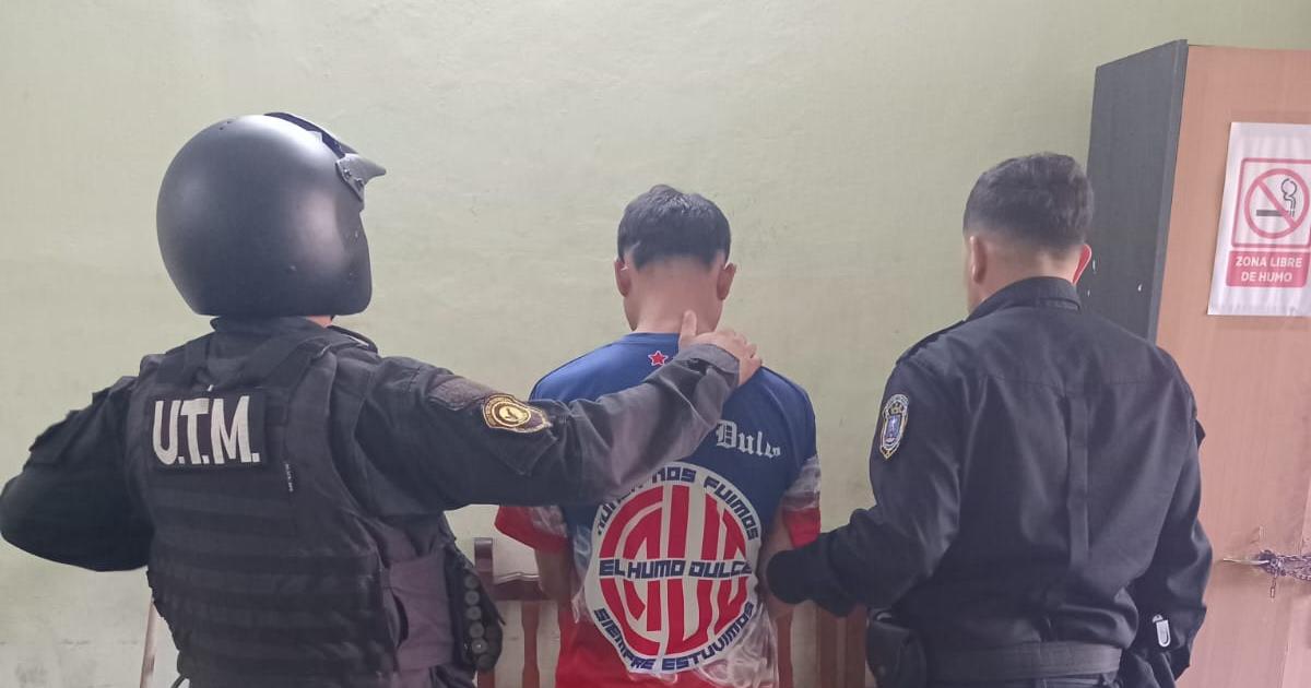 Fingioacute ser un cliente golpeoacute a un comerciante y le roboacute una garrafa