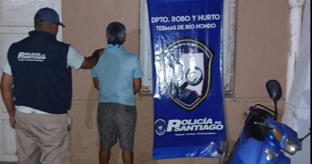 Ladroacuten tras las rejas acusado de robar la motocicleta a una mujer y tratar de comercializarla