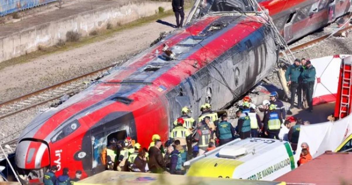 Im�genes del accidente de trenes en Andalucía España Foto- Agencia NA