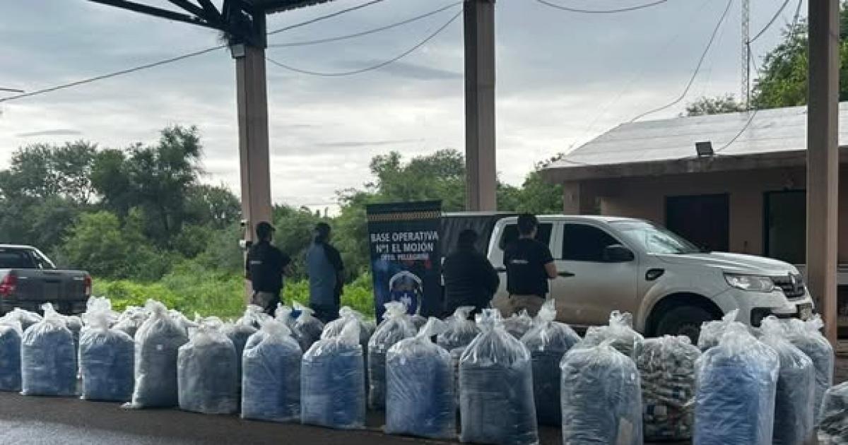 Ruta Provincial 2- secuestran m�s de 900 kilos de hoja de coca en un control policial