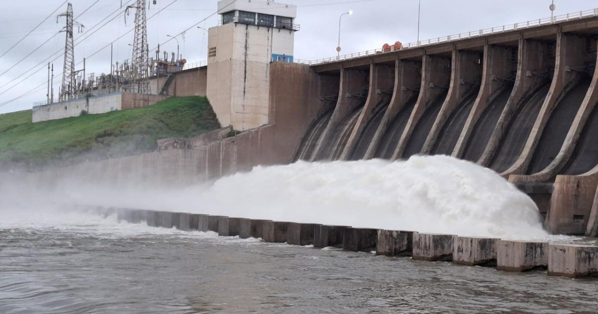 Aumentoacute el caudal del Dique Frontal por las intensas lluvias