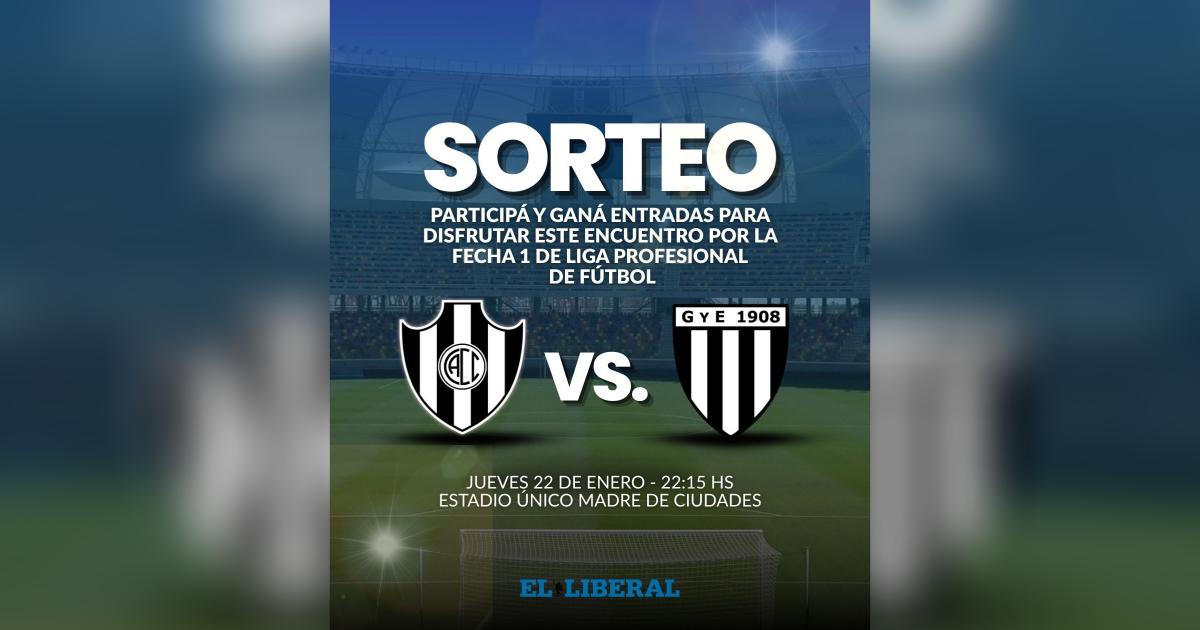 EL LIBERAL sortea entradas para el partido entre Central Coacuterdoba vs Gimnasia (Mendoza)