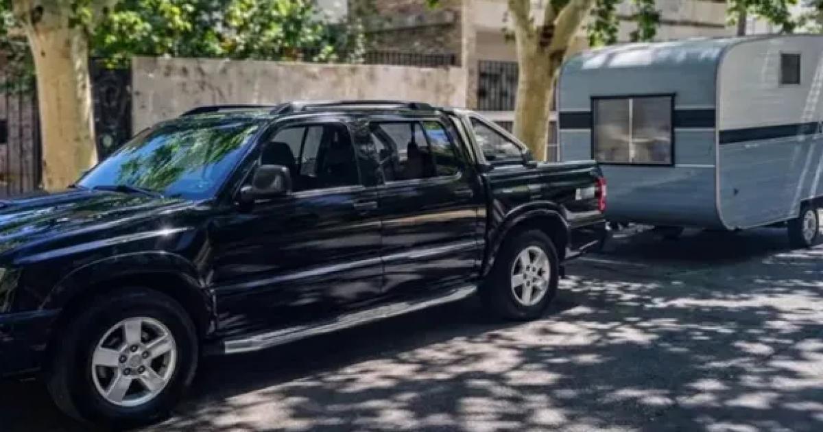 Noche de terror- le robaron su camioneta con casa rodante y se llevaron a los hijos de 6 y 8 antildeos