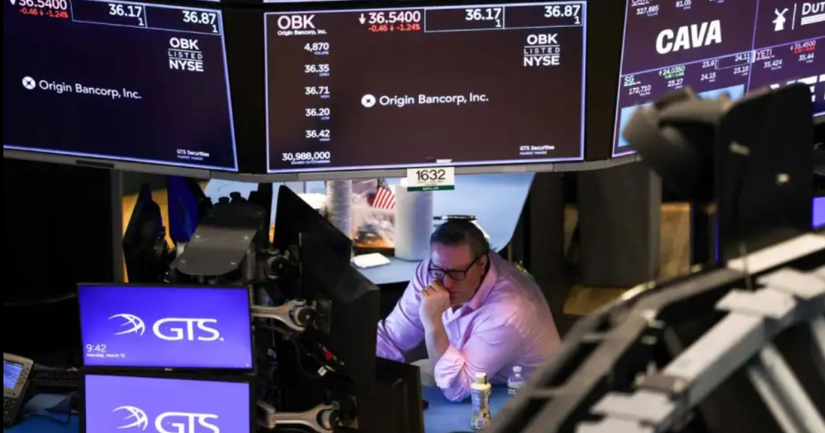 Positiva reaccioacuten de Wall Street al discurso de Trump en Davos- las acciones reportan una leve suba 