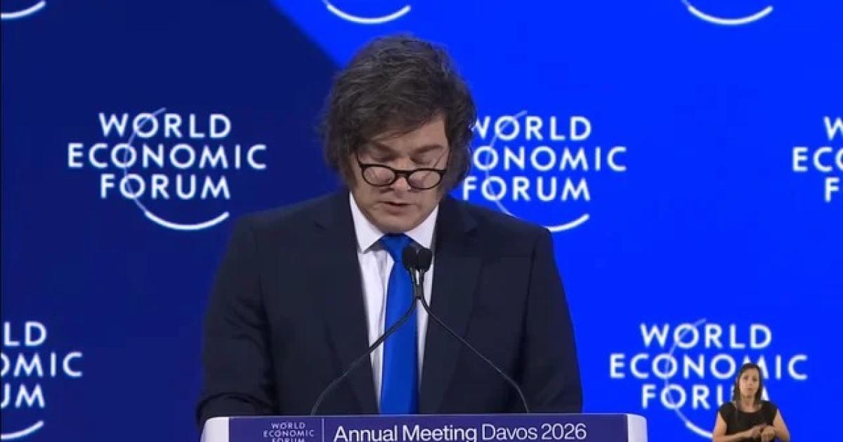 Milei volvioacute a ensalzar el capitalismo de libre comercio