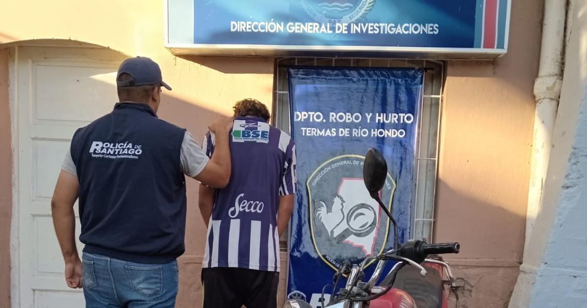 Detienen a peligroso sujeto que habriacutea participado de al menos dos violentos asaltos