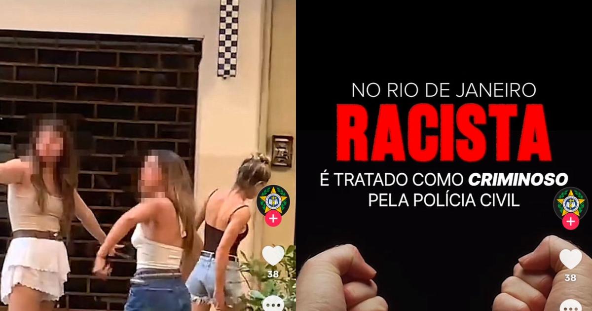 VIDEO- Con imaacutegenes de Agostina Paacuteez la policiacutea de Brasil lanzoacute una dura campantildea contra el racismo