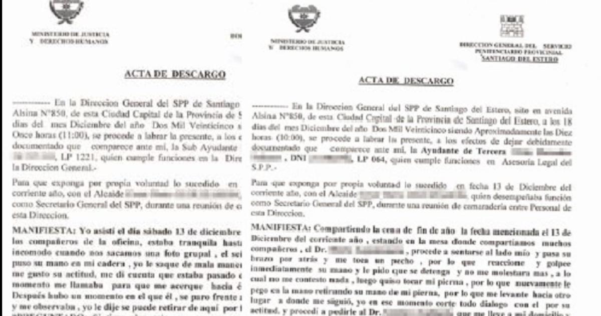 Seis empleadas del Servicio Penitenciario denuncian a un superior y ya fue apartado