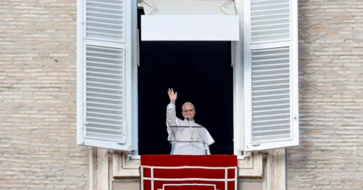 Papa León XIV en el Vaticano (Foto- Redes Sociales)