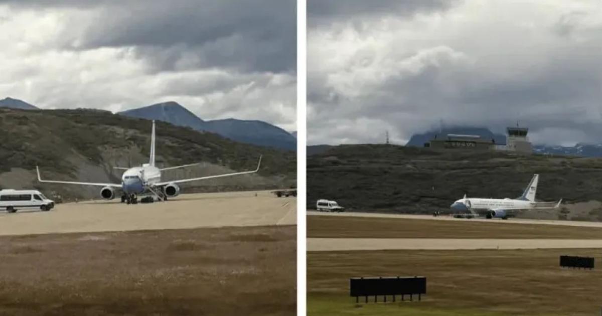 Misterio- Aterrizoacute en Ushuaia un avioacuten del Departamento de Defensa de Estados Unidos 