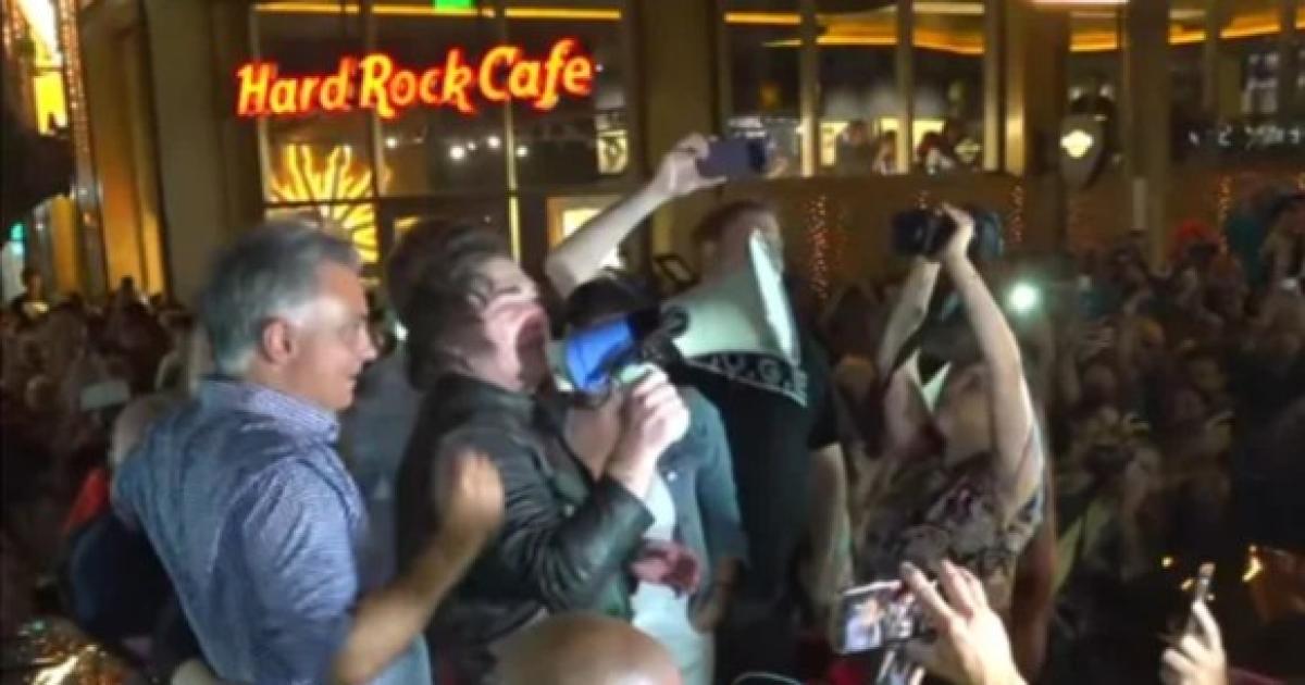 Javier Milei en Mar del Plata (Agencia NA)