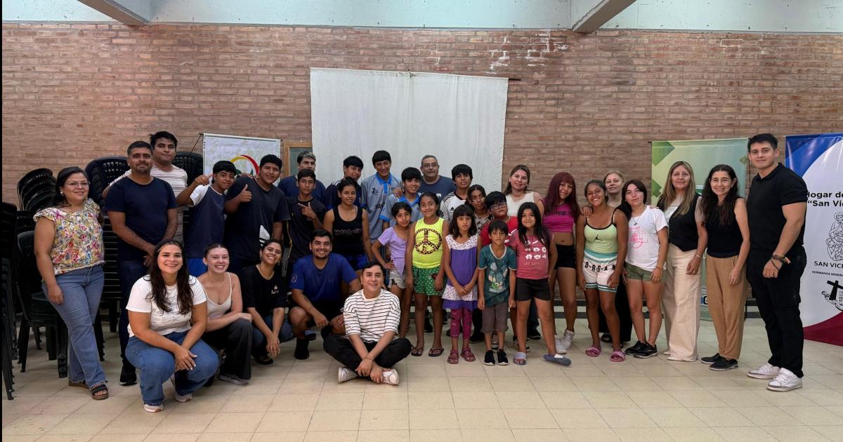 Jornada El Agua en Nuestras Vidas en el Hogar San Vicente