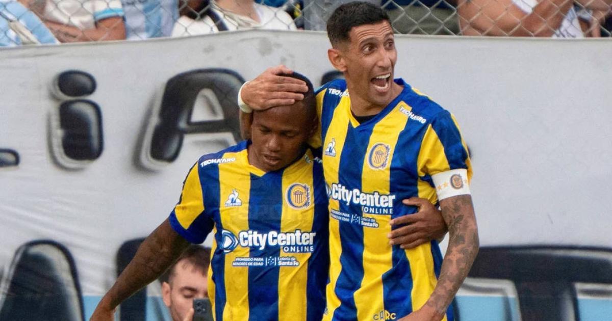 Con gol de Di Mariacutea Rosario Central derrotoacute a Racing