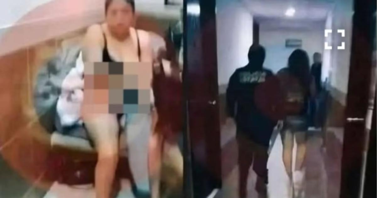 Policiacuteas peruanos haciacutean un triacuteo en un hotel alojamiento y terminoacute con peleas y botellas rotas