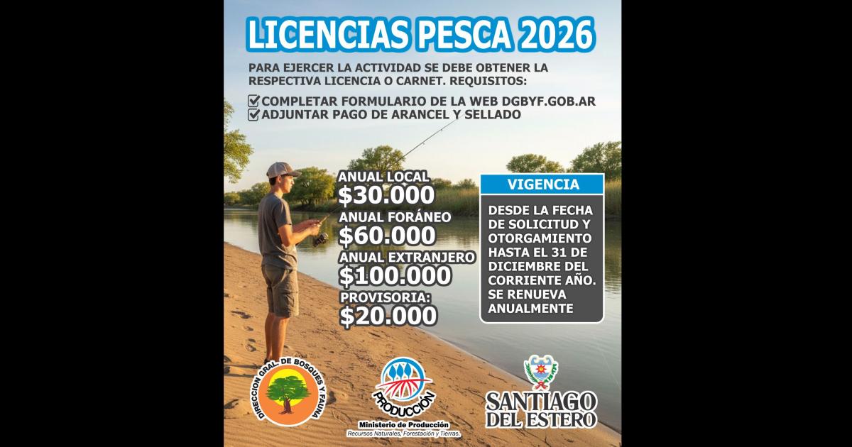 La Direccioacuten de Bosques y Fauna informoacute el fin de la veda total