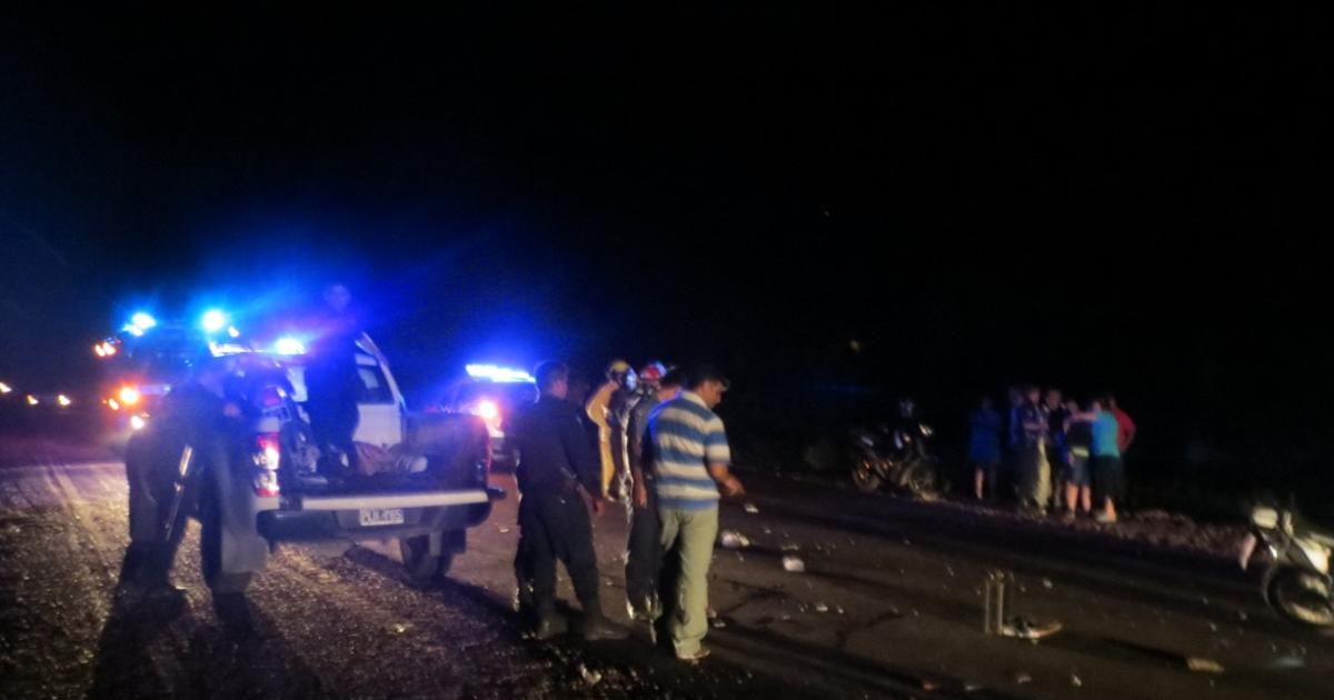 Tras un accidente el padre de un menor dio la cara y se hizo cargo