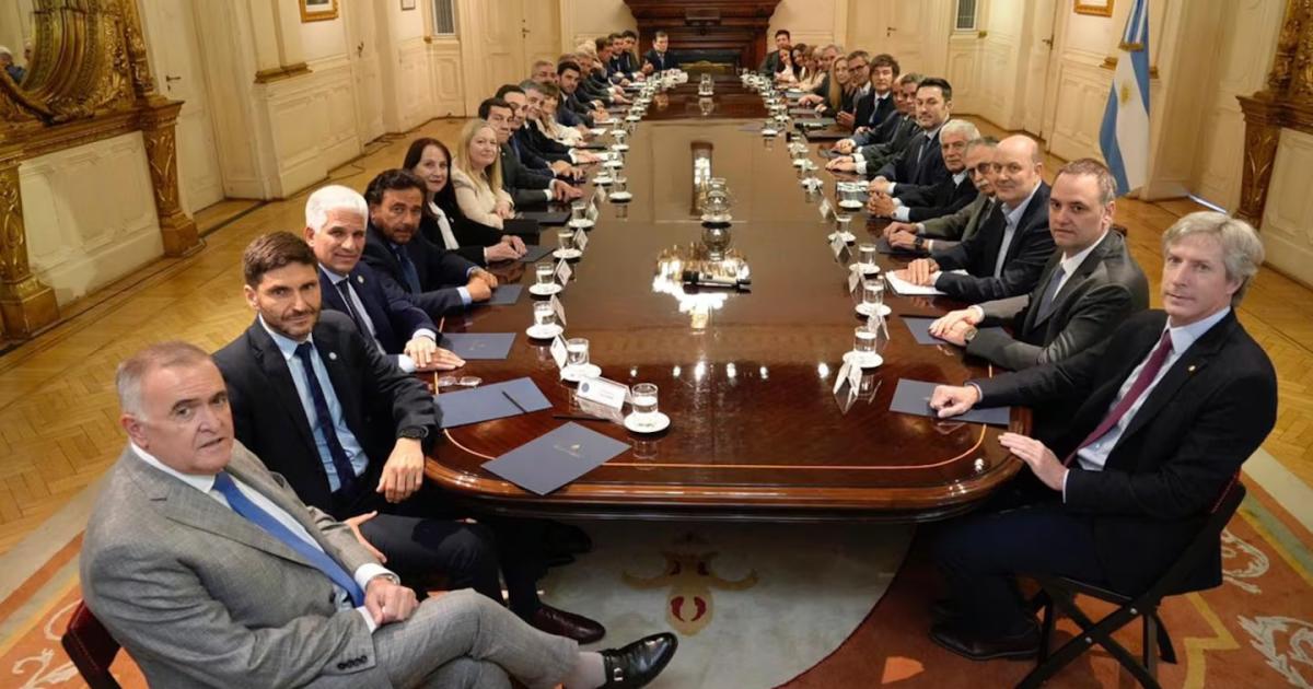 Gobernadores se reuniraacuten para tratar la reforma laboral y el impacto en la coparticipacioacuten