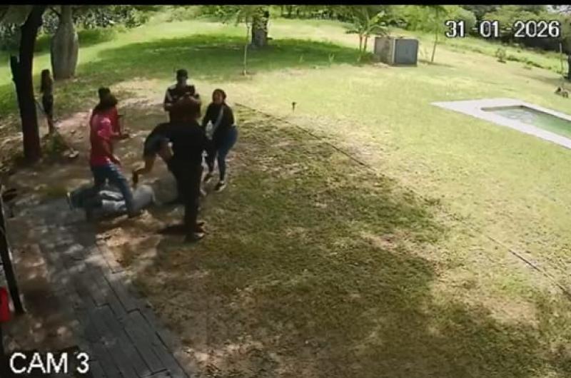 Bandentildea denuncioacute a un carnicero por salvaje agresioacuten en patota en una finca de El Polear