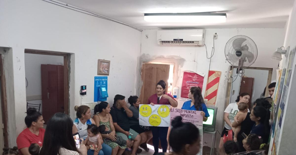 Realizan actividades informativas sobre los cuidados de la salud en el CAMM Central Argentino