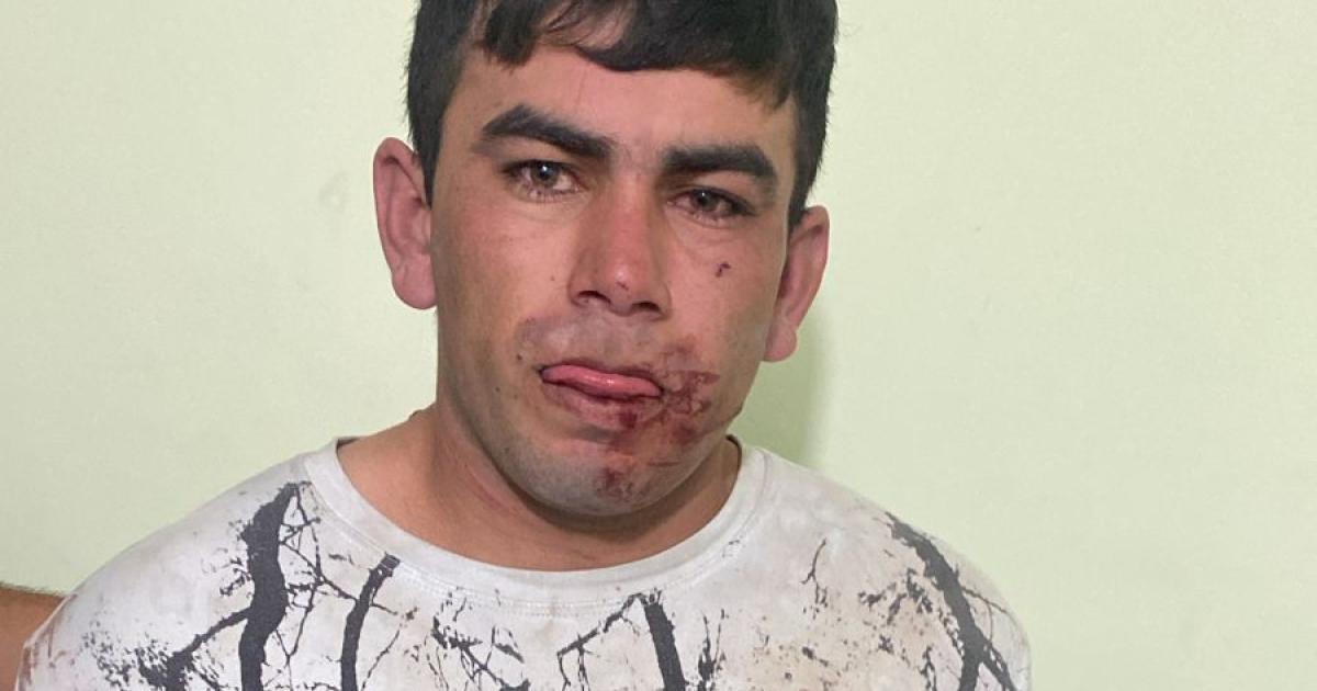 Golpeoacute a su pareja y la encerroacute intentoacute acuchillar a los policiacuteas