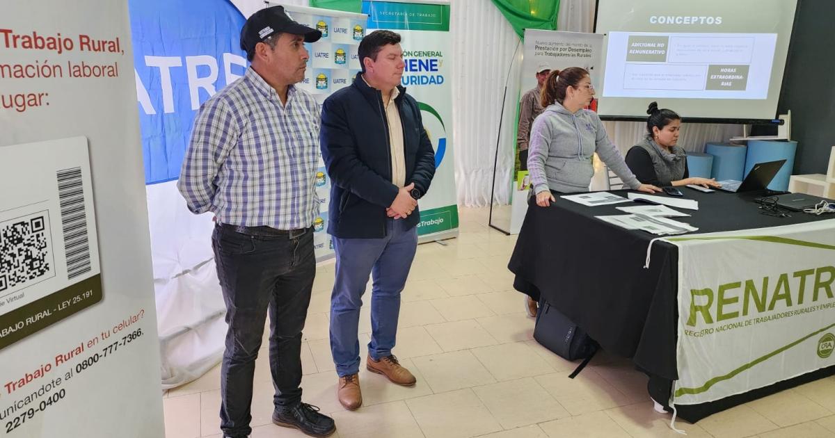 RENATRE- fiscalizaciones laborales en toda la provincia