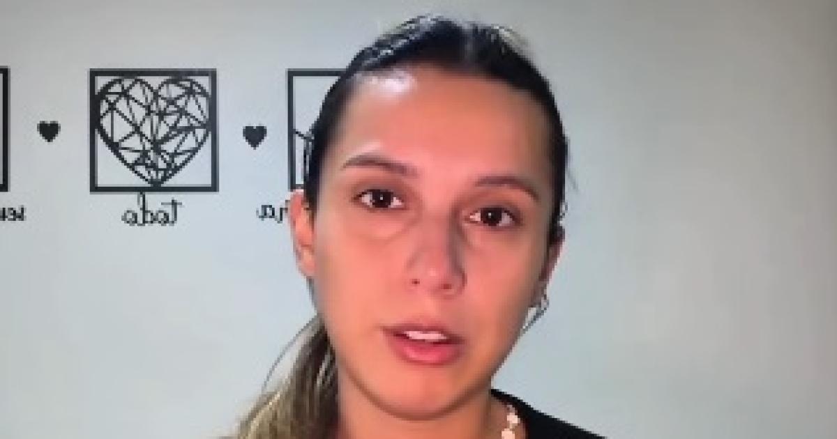 (Foto- video captura redes sociales @Agostina Paez)