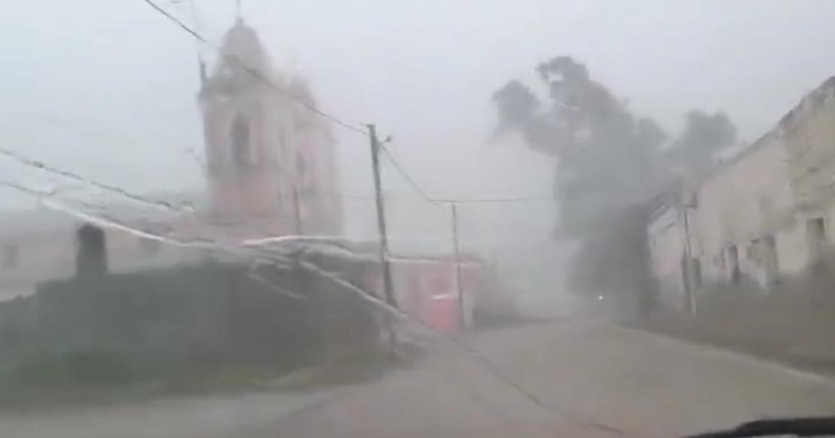 Vecinos revelaron que se trató de un hurac�n