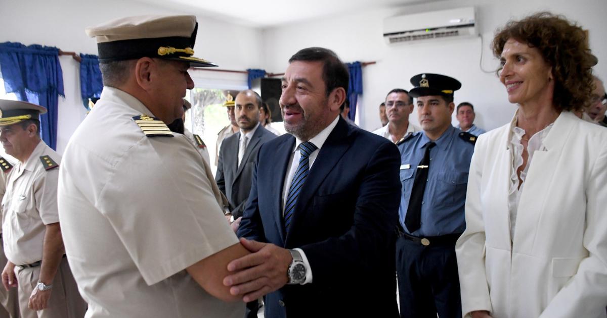 Asumioacute el nuevo jefe de la Prefectura Embalse Riacuteo Hondo