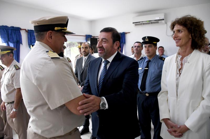 Acto- asumioacute el nuevo jefe de la Prefectura Embalse Riacuteo Hondo