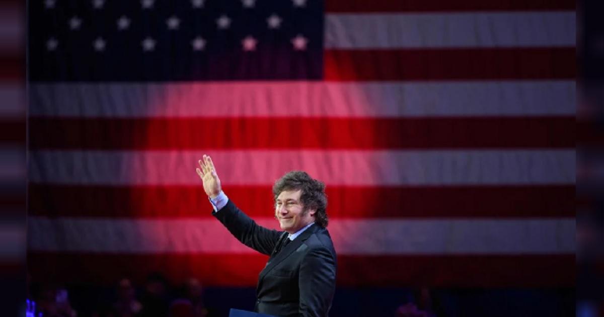 El presidente Javier Milei modificó su agenda internacional al suspender el viaje a Estados Unidos - Foto- NA