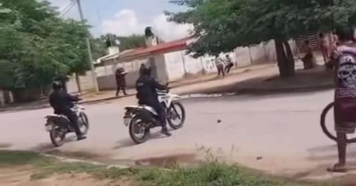 VIOLENCIA- Vecinos y policiacuteas a los tiros en plena calle