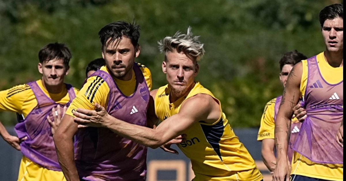 PREPARACIÓN Boca no tuvo descanso ayer y hubo autocrítica con el presidente Riquelme