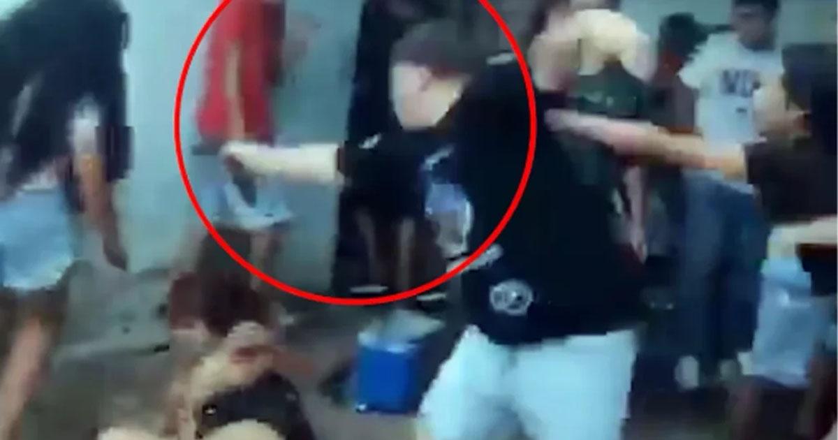 En medio de una fiesta sacoacute un arma y le disparoacute a una chica 