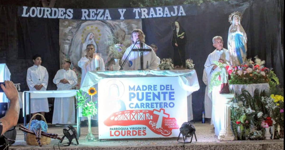 La parroquia de Lourdes celebraraacute hoy su fiesta patronal