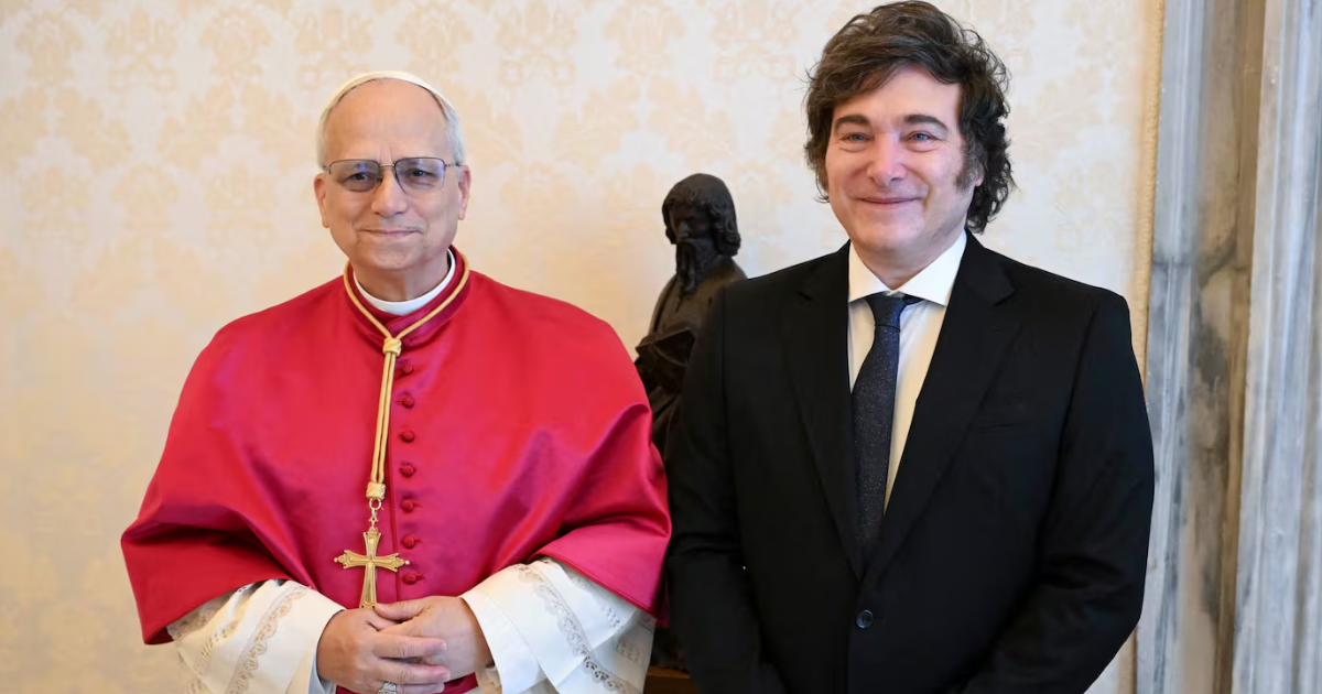 Milei invitó al sumo pontífice a la Argentina (Foto- AFP)