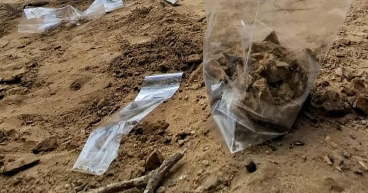 Rescataron restos arqueoloacutegicos en Guasayaacuten tras las uacuteltimas lluvias