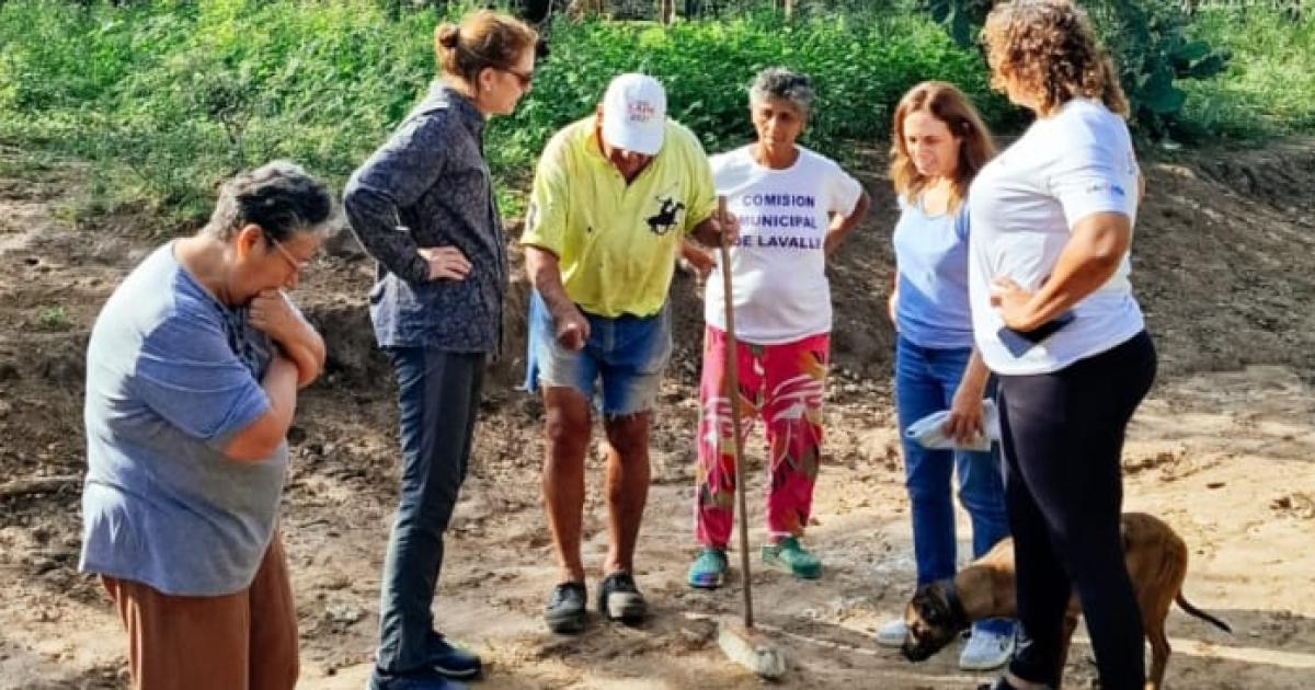 Rescataron restos arqueoloacutegicos en Guasayaacuten tras las uacuteltimas lluvias