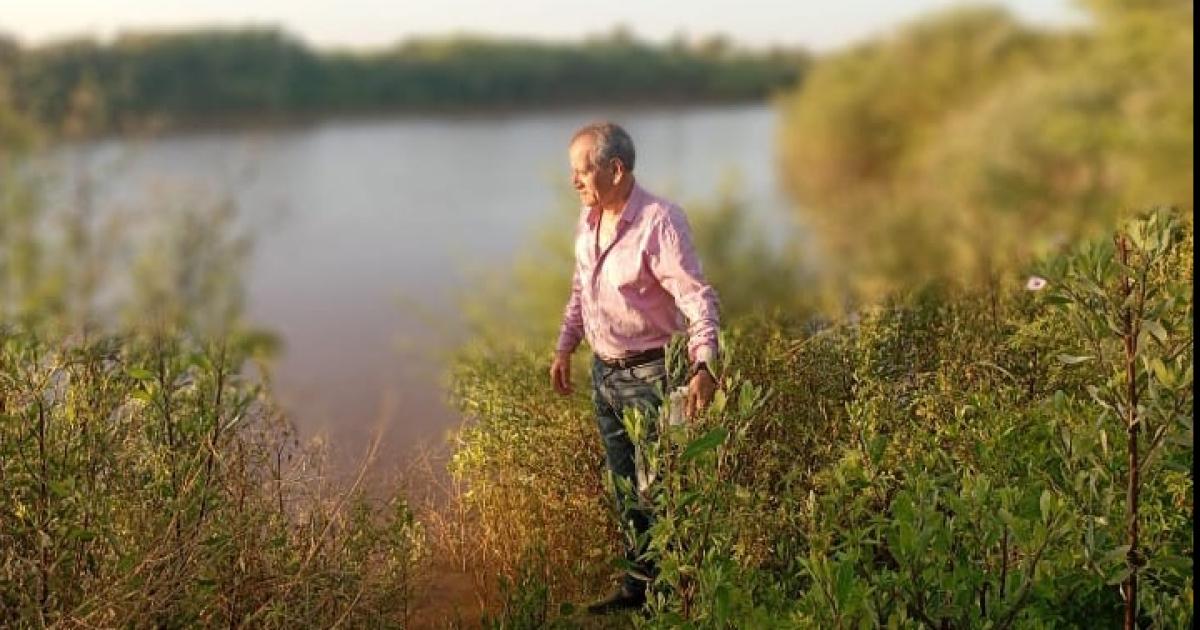 El intendente Jorge Leguizamón trabajó junto a un equipo en zonas rurales afectadas por las lluvias